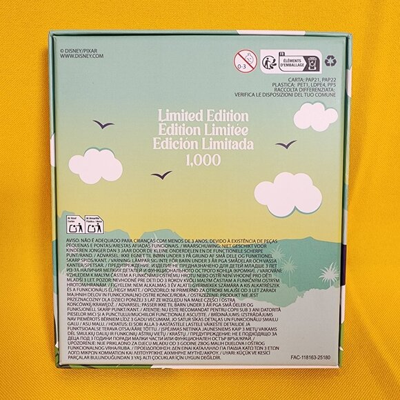 Loungefly Disney Pixar Up Balloon House Carl & Ellie's LE 3" Enamel Pin NEW - Picture 4 of 9